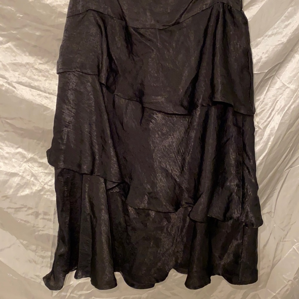 Black layered classy skirt from Francescas